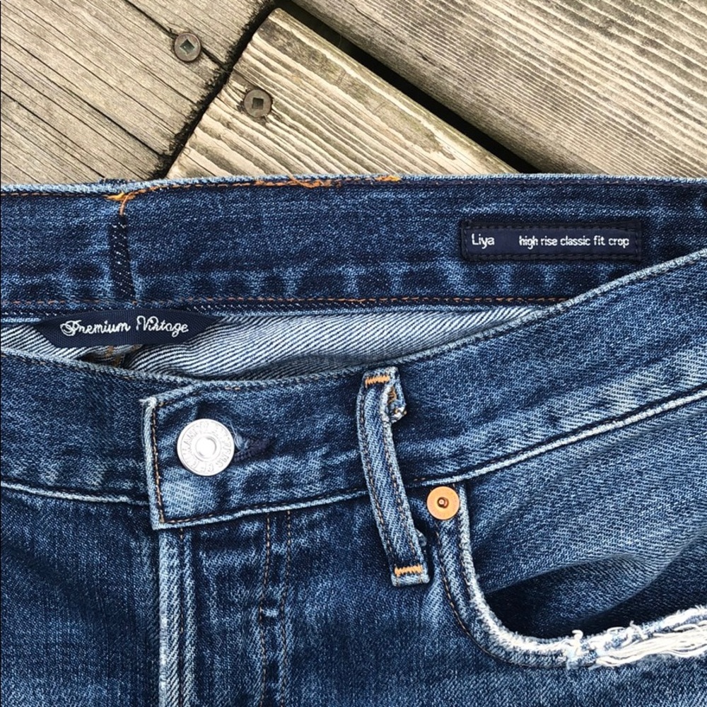 Citizens Of Humanity Blue Ankle Jeans - Picture 5 of 14